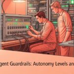 RevOps professional configuring ai sales agent guardrails at a workstation with pipeline controls visible